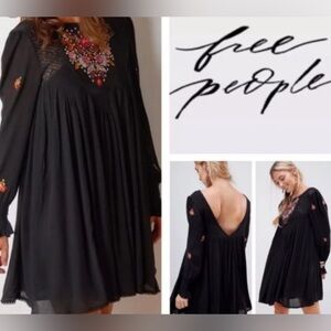 Xs Black Free People Mohave dress